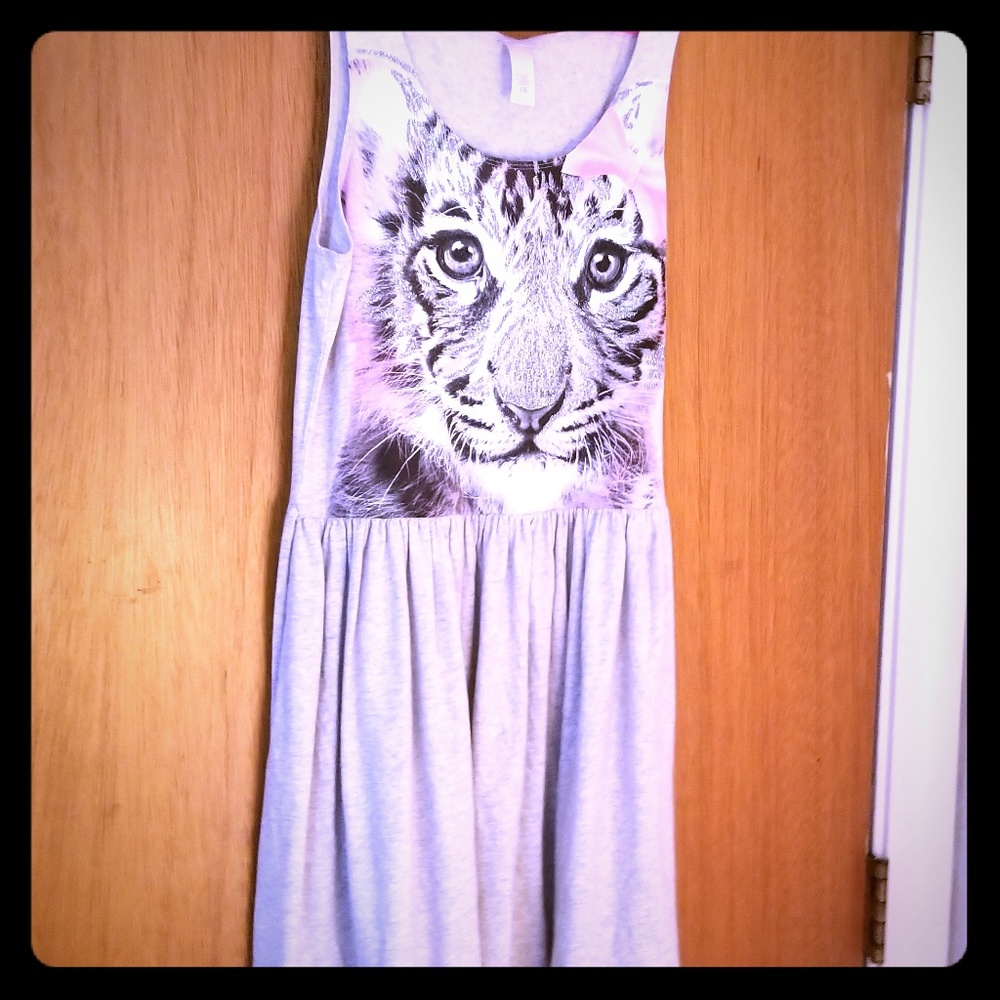 Plus size girls summer dress